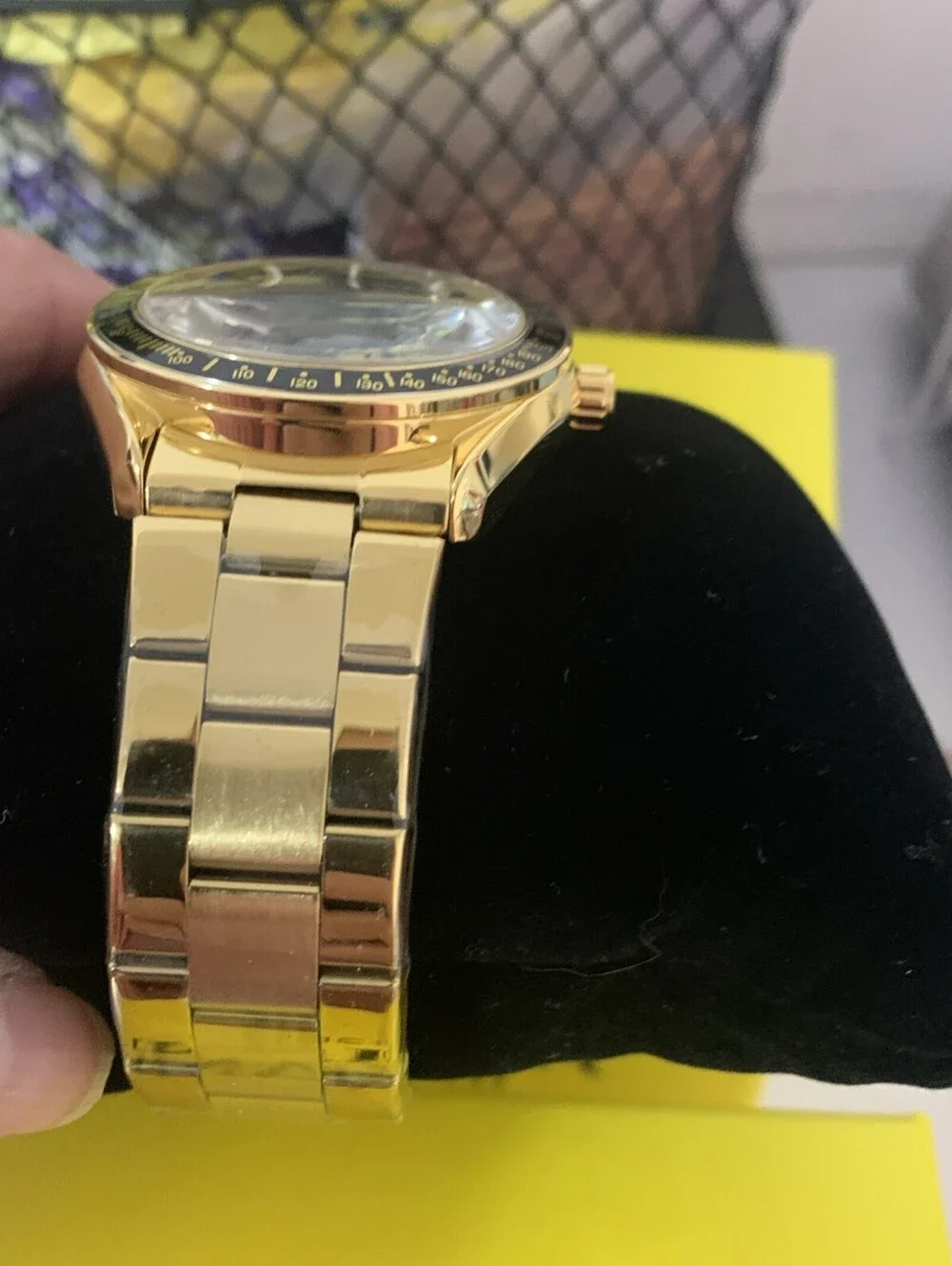 Invicta Objet D Art Automatic Men's Watch - 43mm. Gold (AIC-49502) New